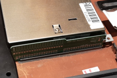 Checking the new backplane for mounting position