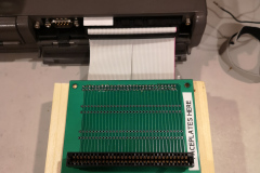 ISA backplane connected to V86P