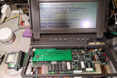 Booted into MS-DOS from CF